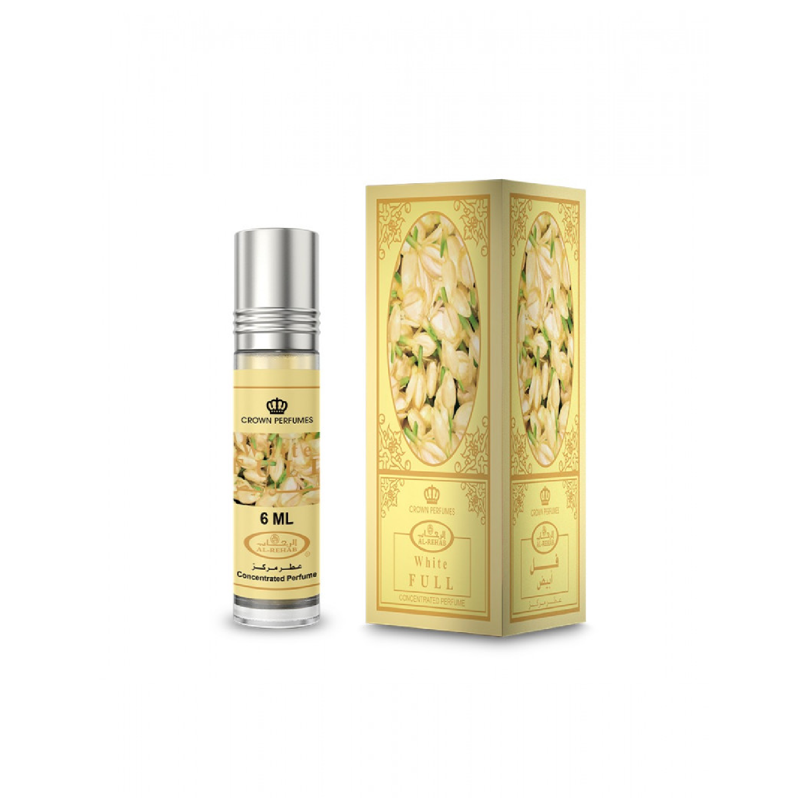 Al-Rehab White Full Concentrated Perfume Oil for Everyone