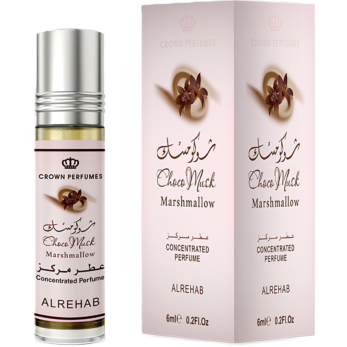 Al-Rehab Choco Musk Marshmallow Concentrated Perfume Oil for Everyone