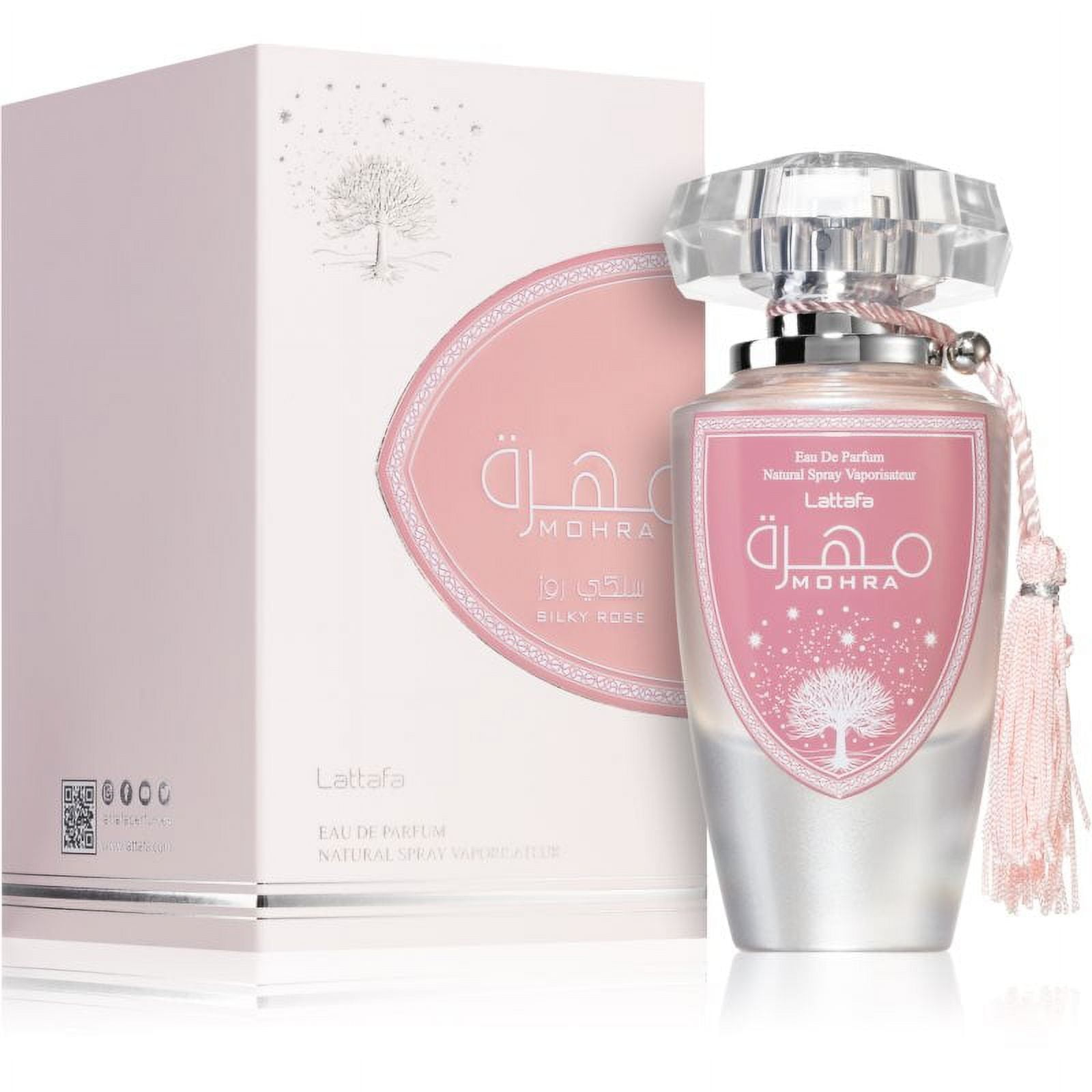 Lattafa Mohra Silky Rose Eau de Parfum for Women