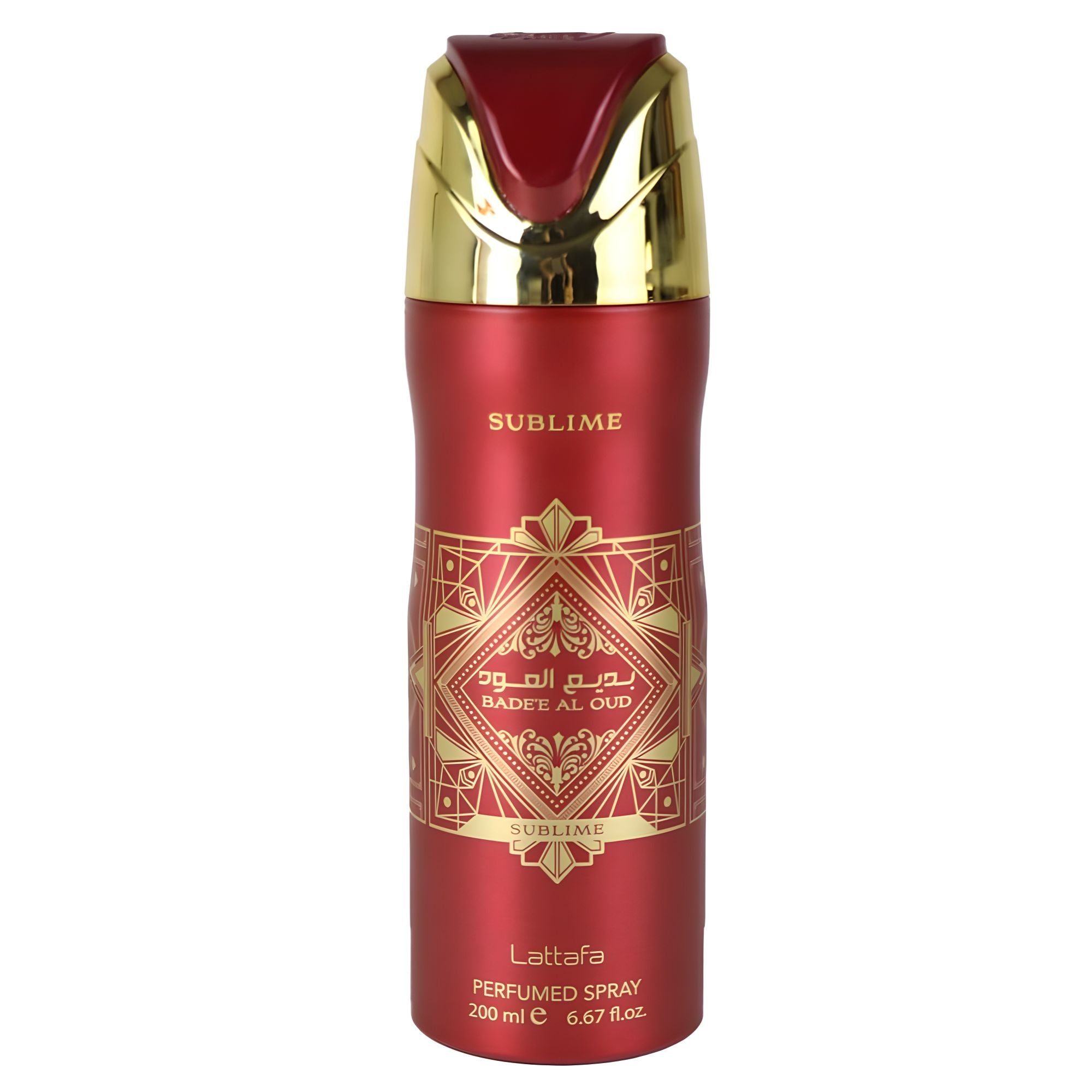 Lattafa Bade'e Al Oud Sublime Perfumed Deodorant Spray for Everyone