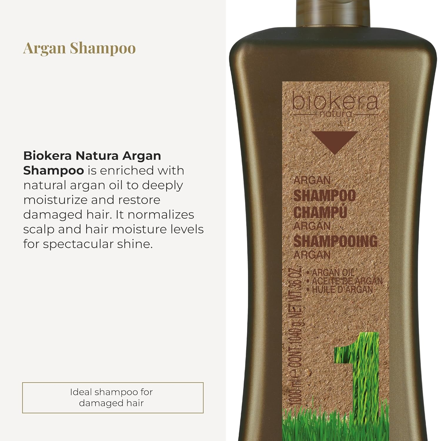 Salerm Biokera Natura Argan Shampoo