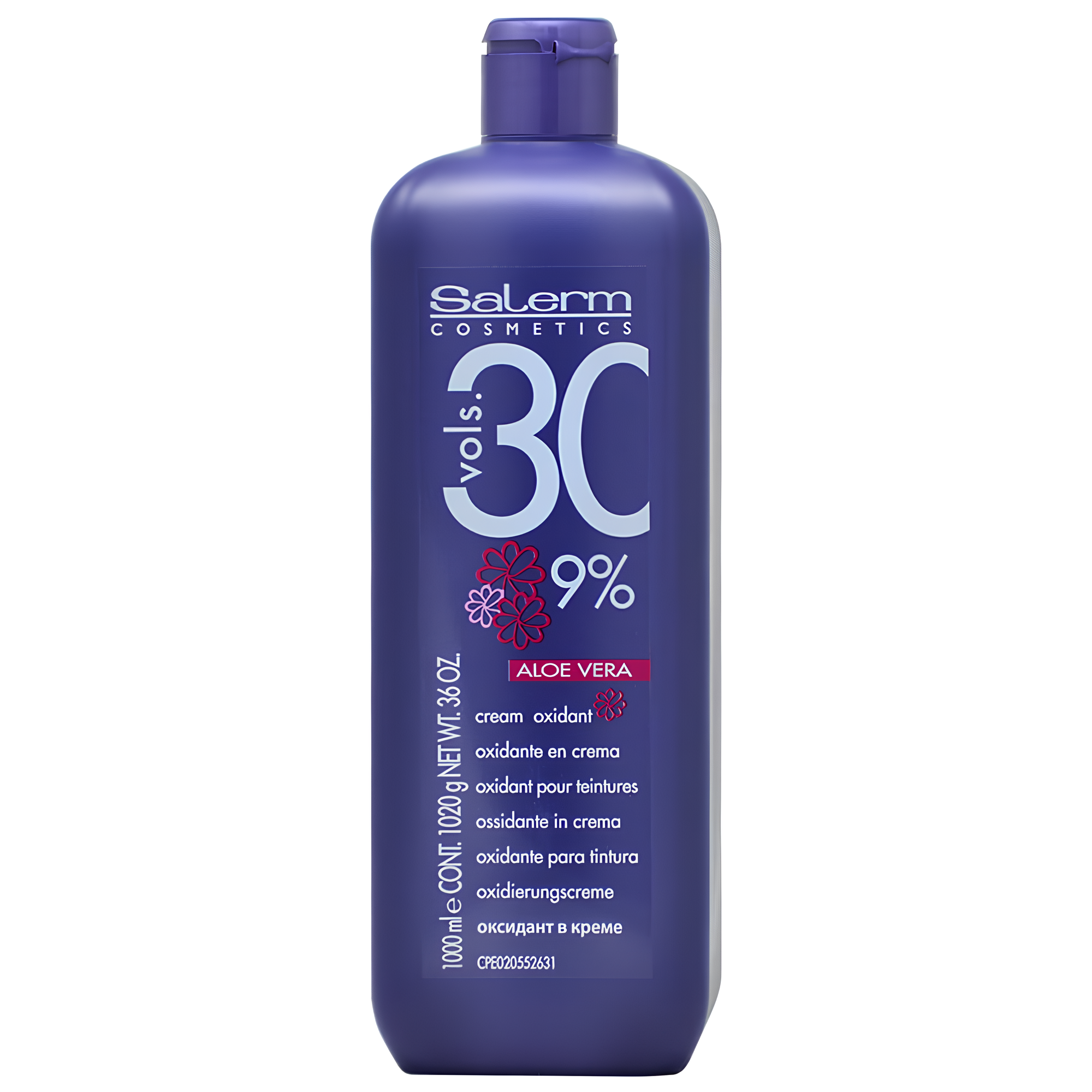 Salerm Cream Oxidant Volume 30 9% With Aloe Vera