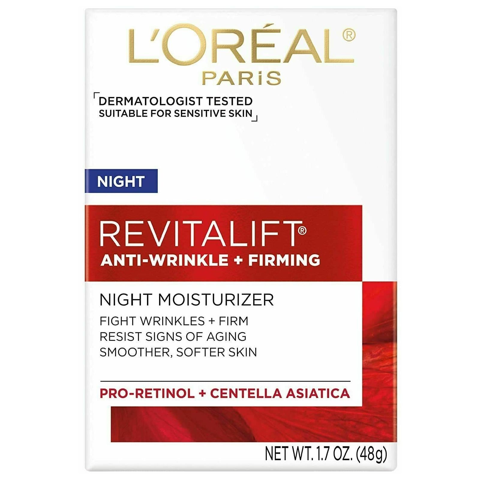 Loreal RevitaLift Anti-Wrinkle + Firming Night Cream