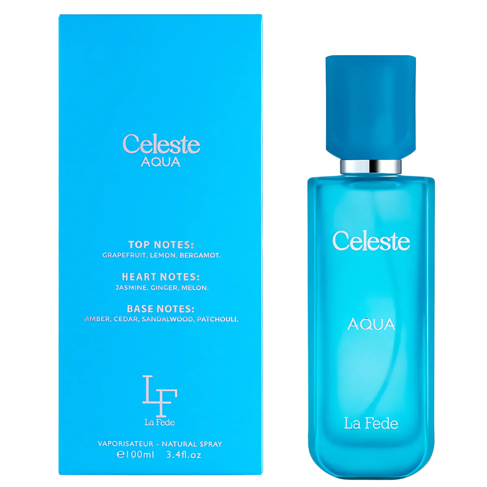 Khadlaj La Fede Celeste Aqua Eau de Parfum for Everyone