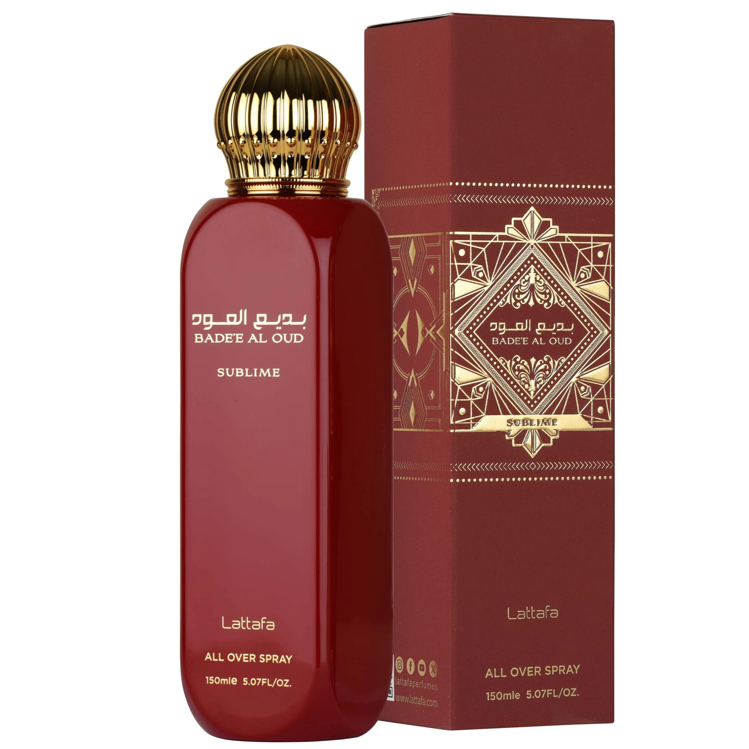 Lattafa Badee Al Oud Sublime All Over Spray for Everyone