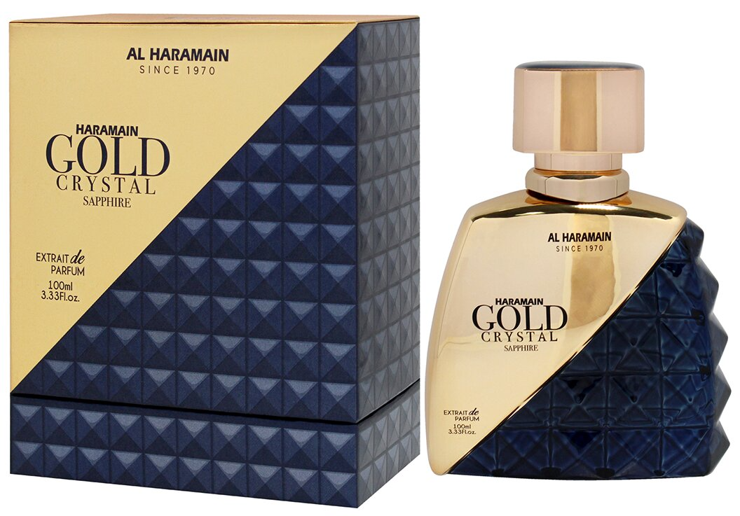 Al Haramain Gold Crystal Sapphire Extrait de Parfum for Women