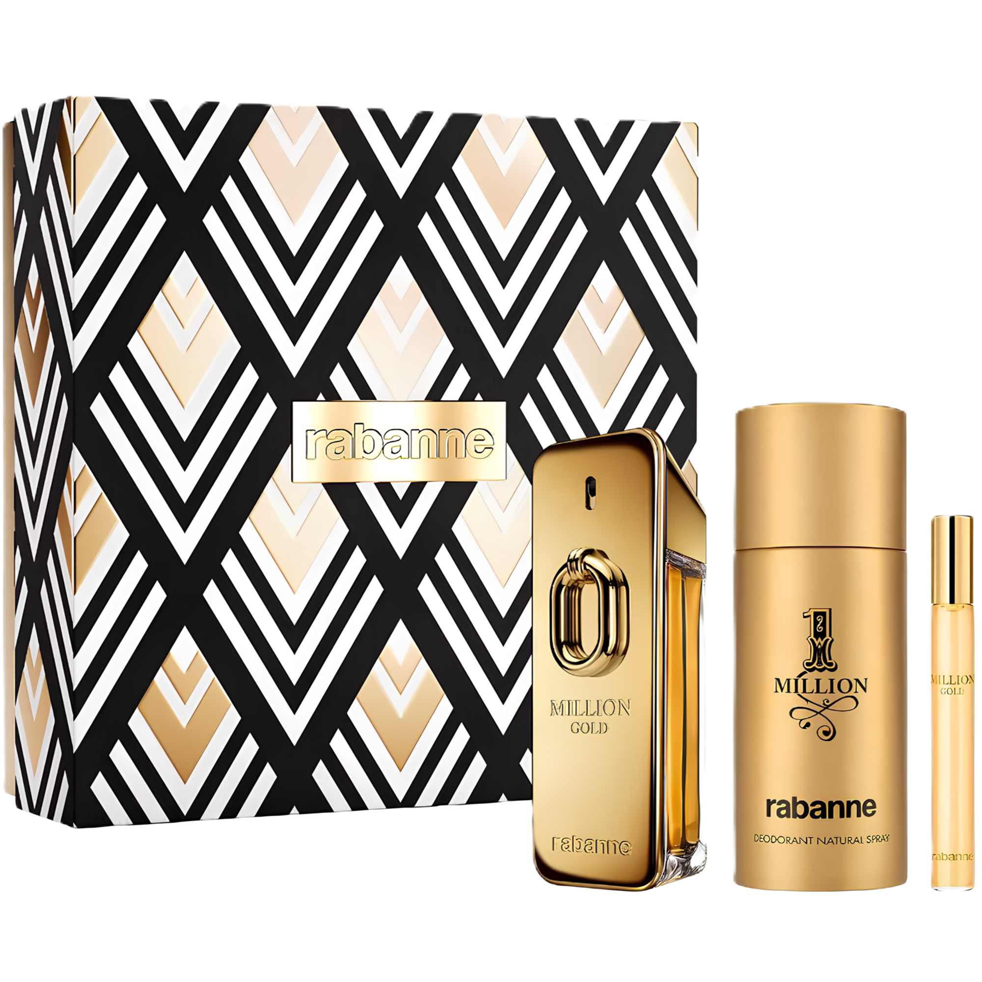 Paco Rabanne Million Gold Gift Set for Men
