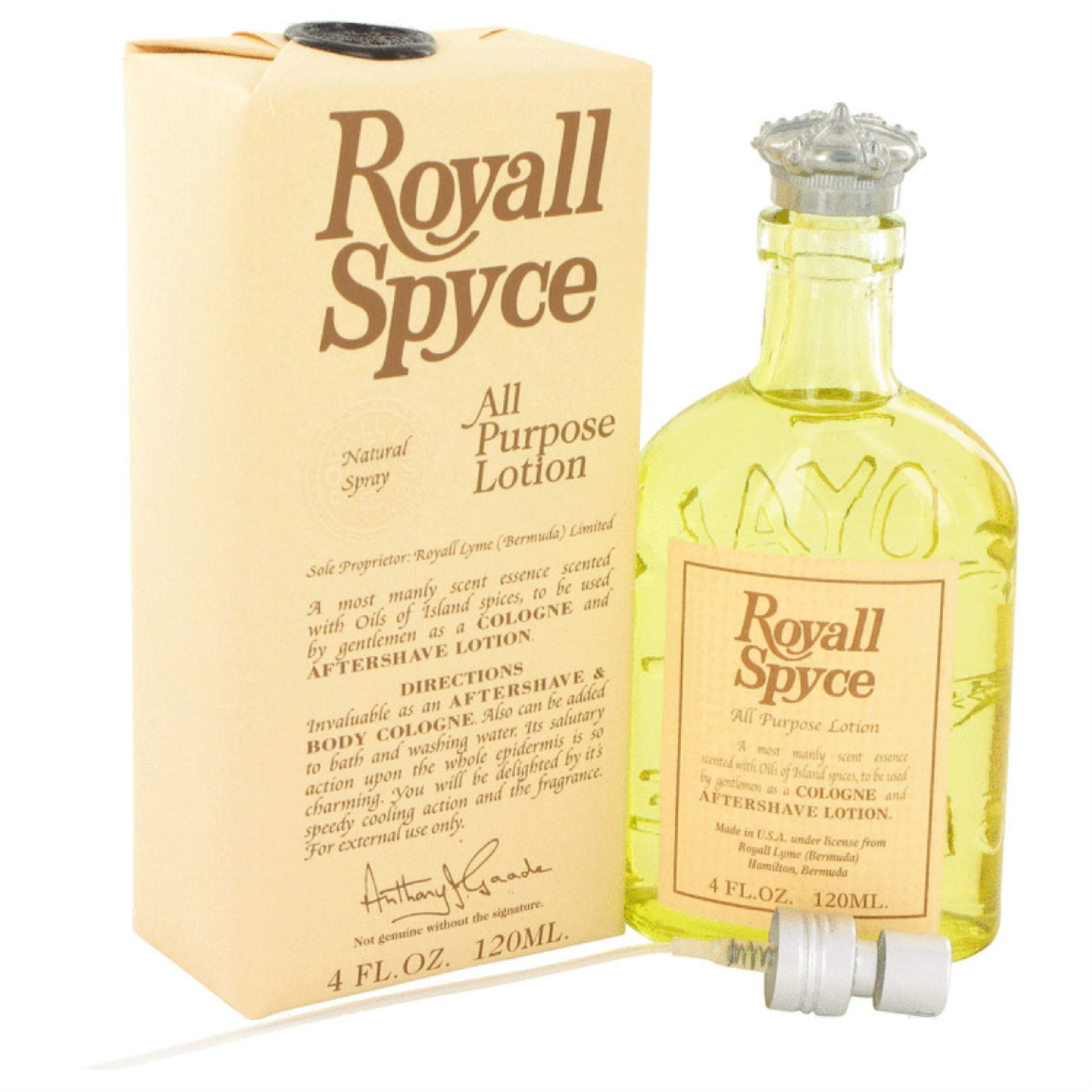 Royall Spyce Aftershave for Men