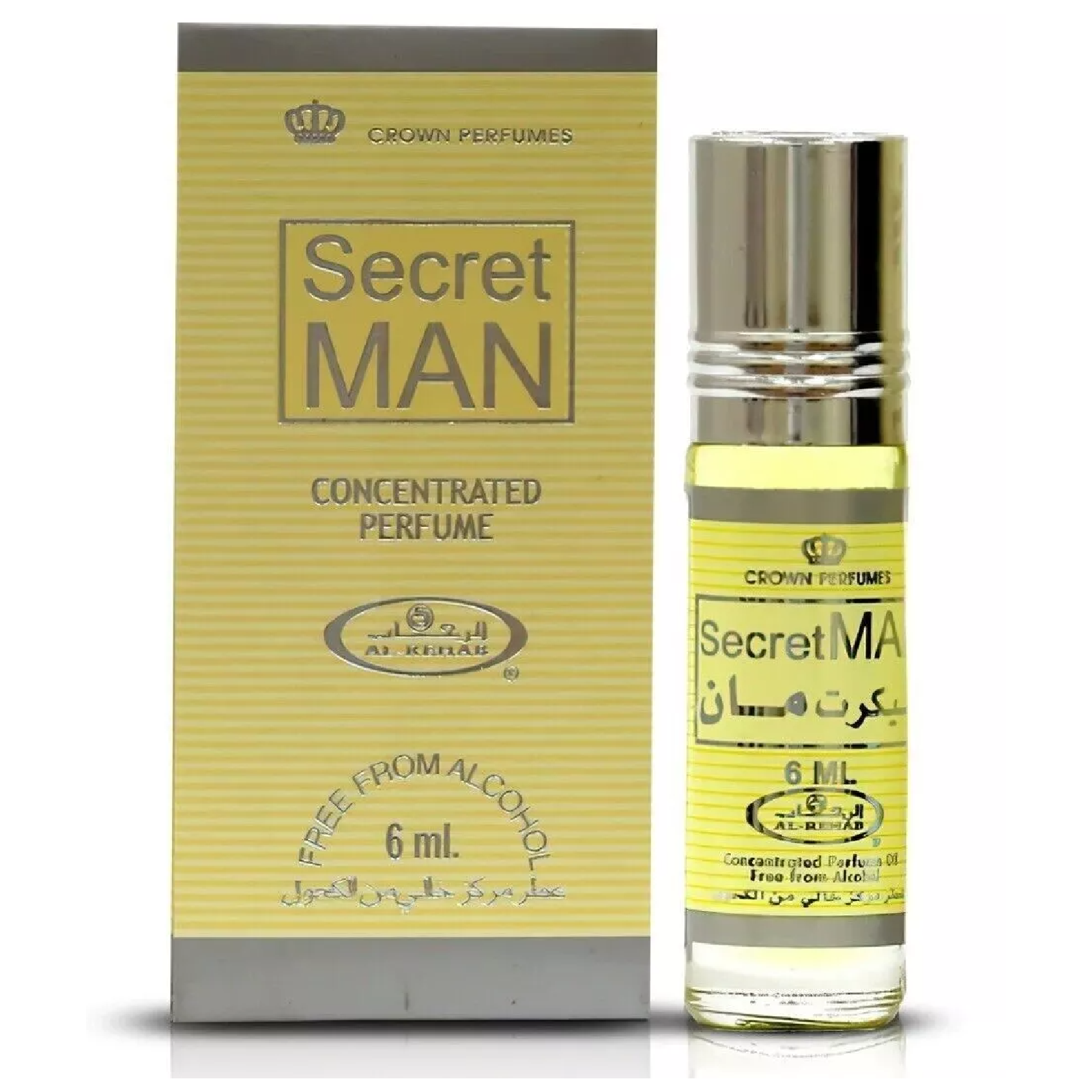 Al-Rehab Secret Man Concentrated Perfume Oil for Men
