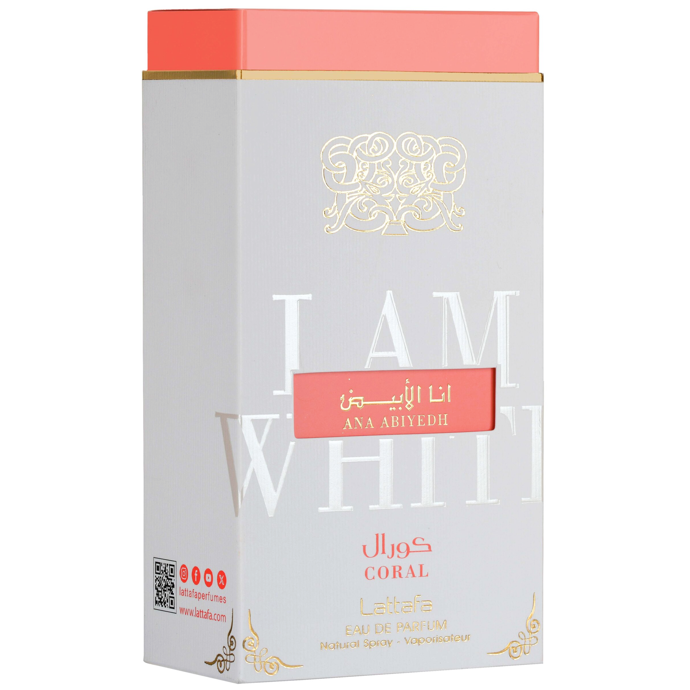 Lattafa Ana Abiyedh Coral Eau de Parfum for Everyone