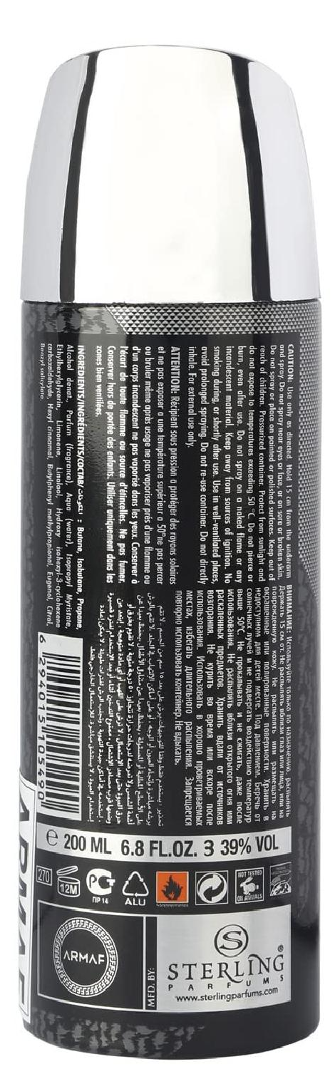 Armaf Le Parfait Body Spray for Men