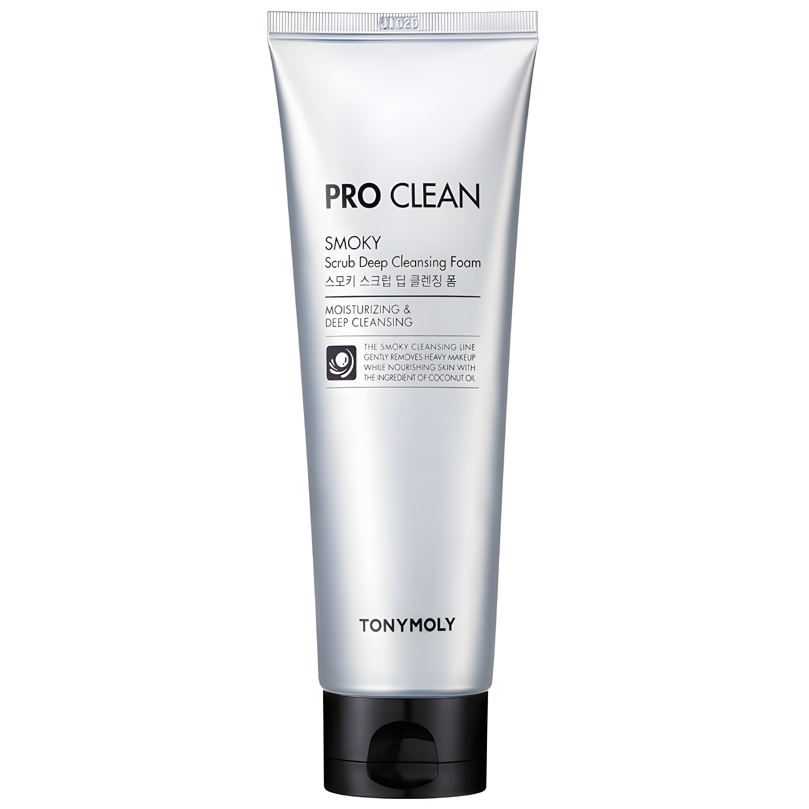 Tonymoly Pro Clean Smoky Scrub Moisturizing Deep Cleansing Foam