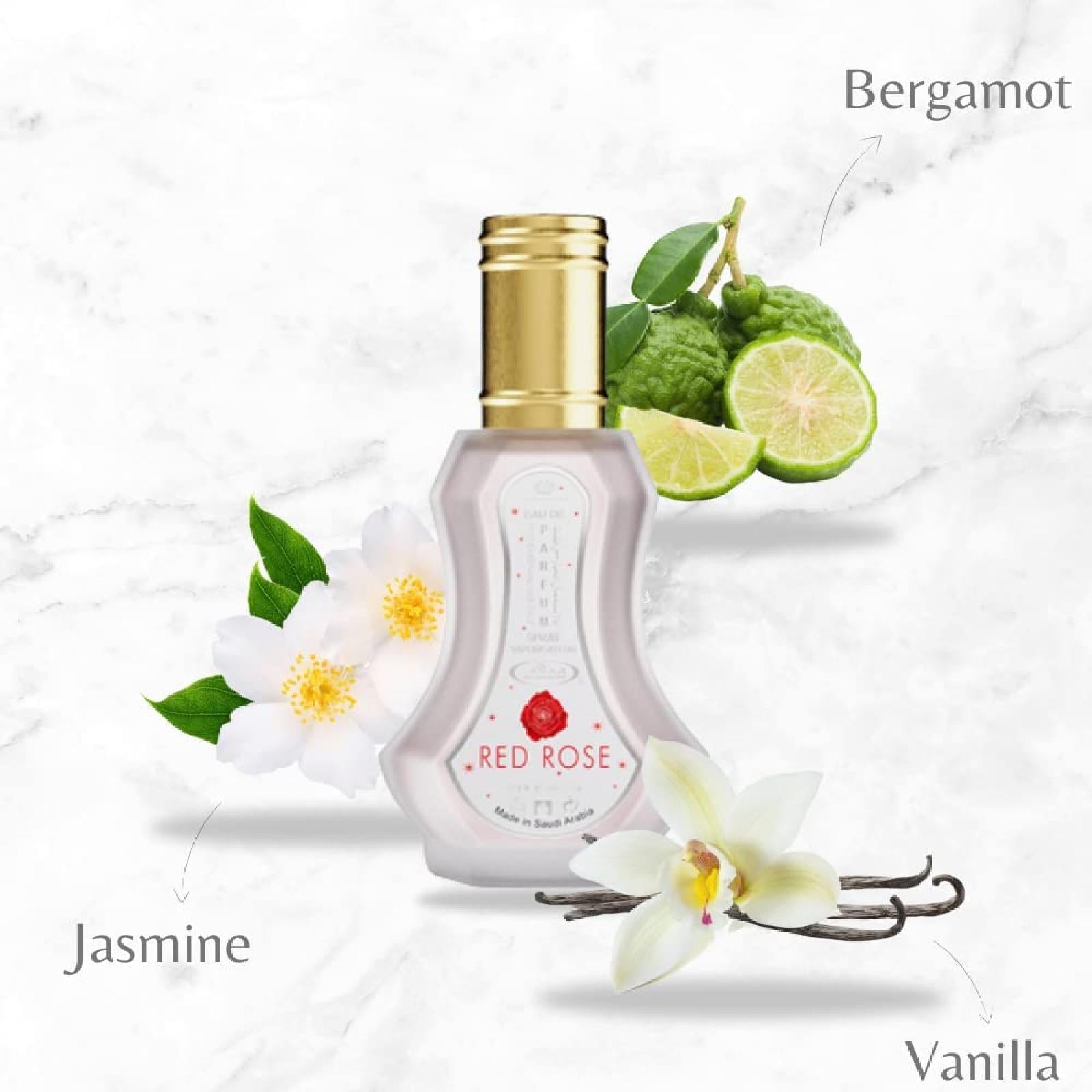 Al-Rehab Red Rose Eau de Parfum for Women