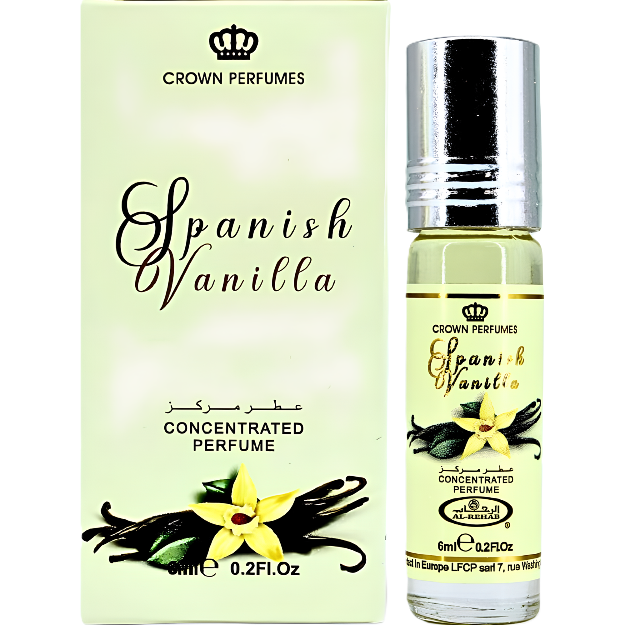 Al-Rehab Spanish Vanilla Concentrated Perfume Oil for Everyone