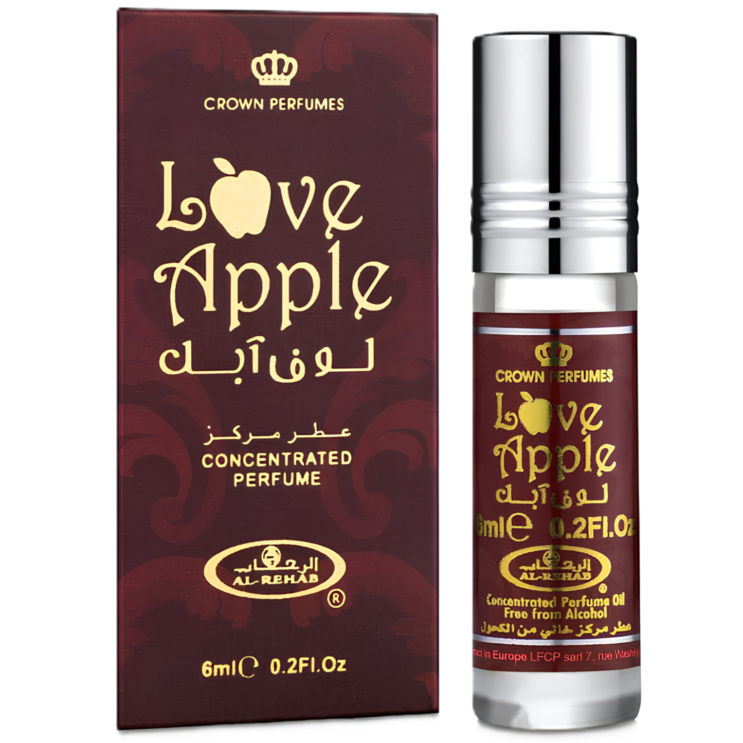 Al-Rehab Love Apple Concentrated Perfume Oil for Women