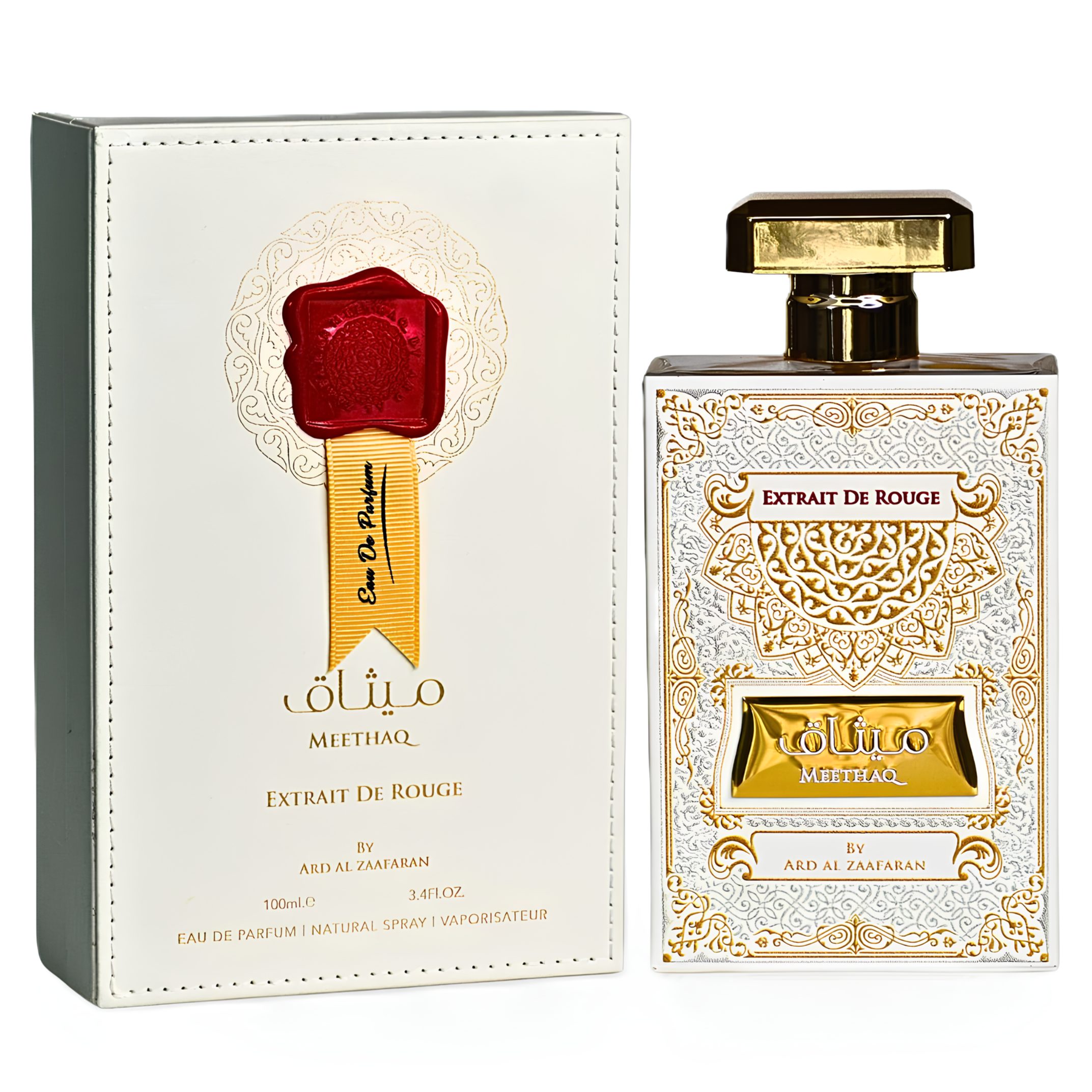 Ard Al Zaafaran Meethaq Extrait de Rouge Eau de Parfum for Everyone