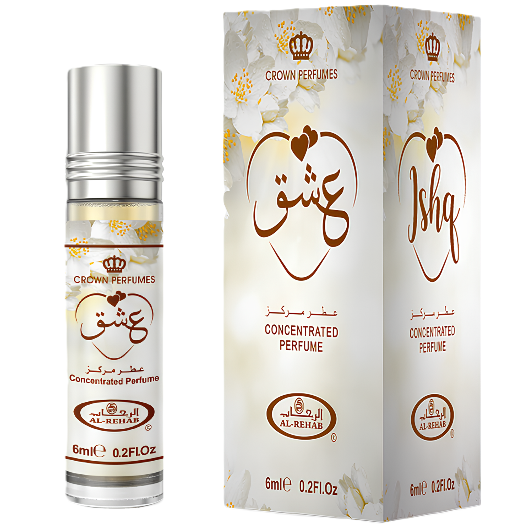 Al-Rehab Ishq Concentrated Perfume Oil for Women