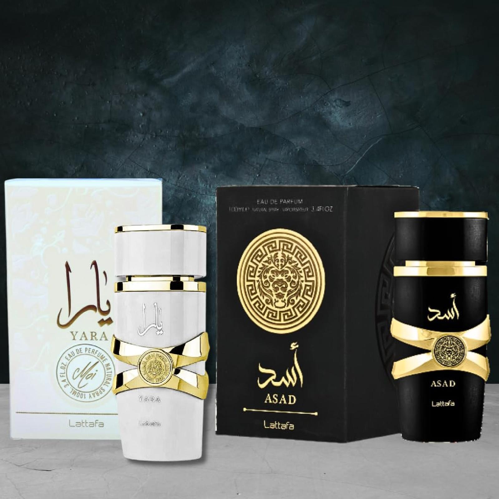 Lattafa Asad & Yara Moi Fragrance Bundle for Everyone