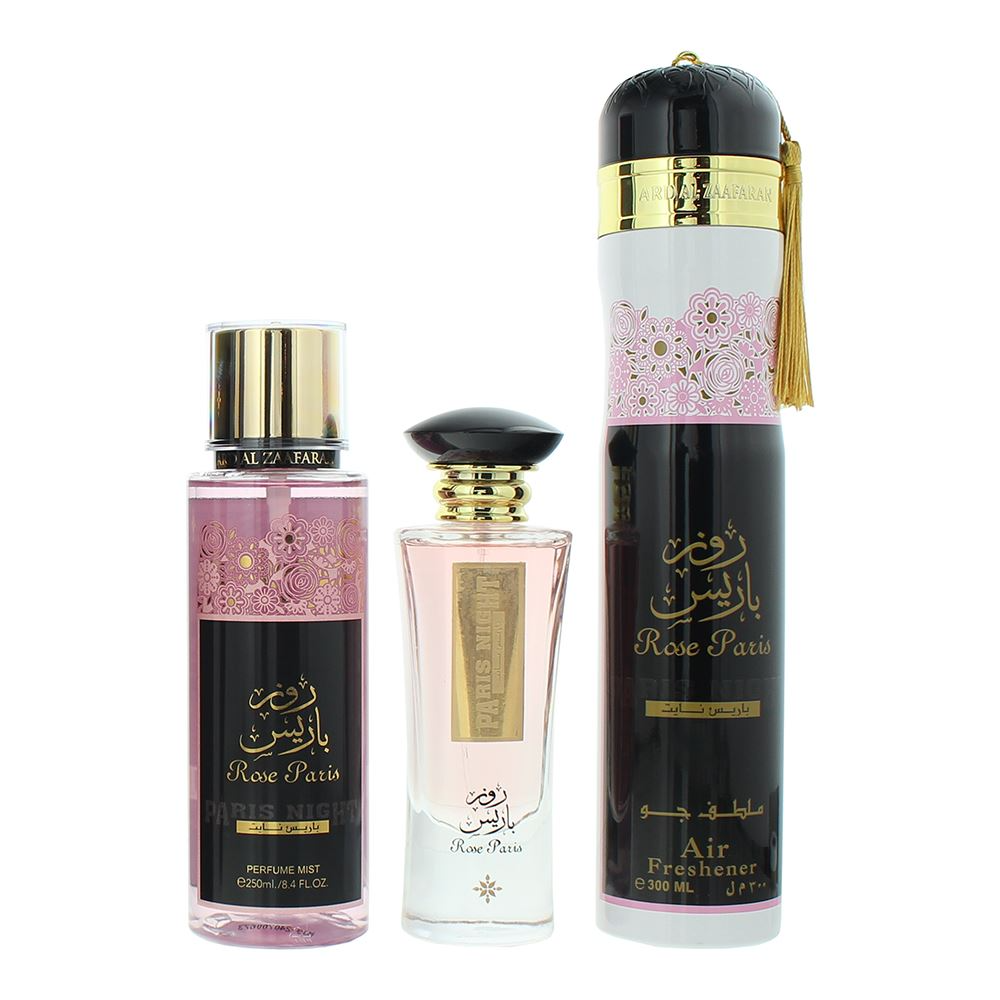 Ard Al Zaafaran Rose Paris Night Gift Set for Women