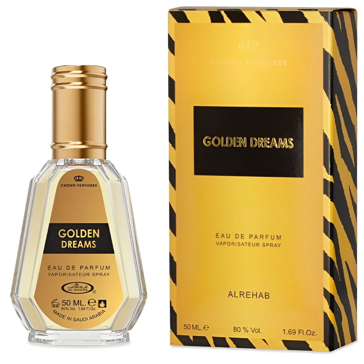Al-Rehab Golden Dreams Eau de Parfum for Women