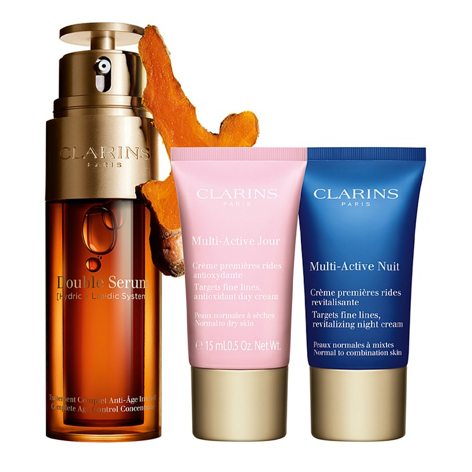 Clarins Double Serum & Multi Active Gift Set for Women