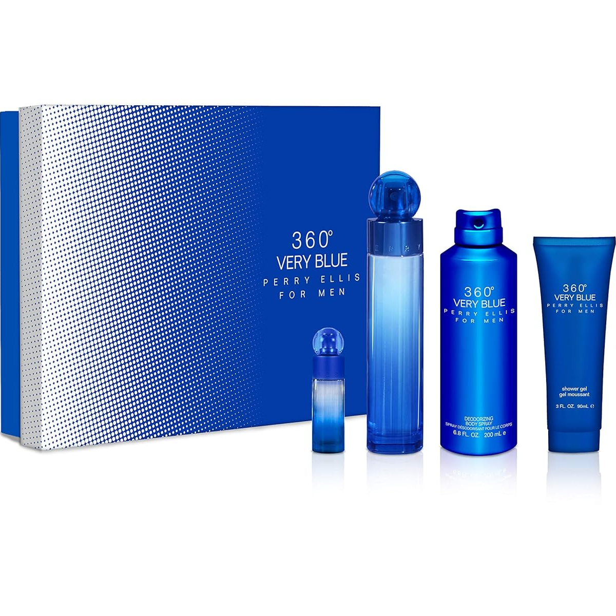 Perry Ellis 360 Very Blue Gift Set for Men