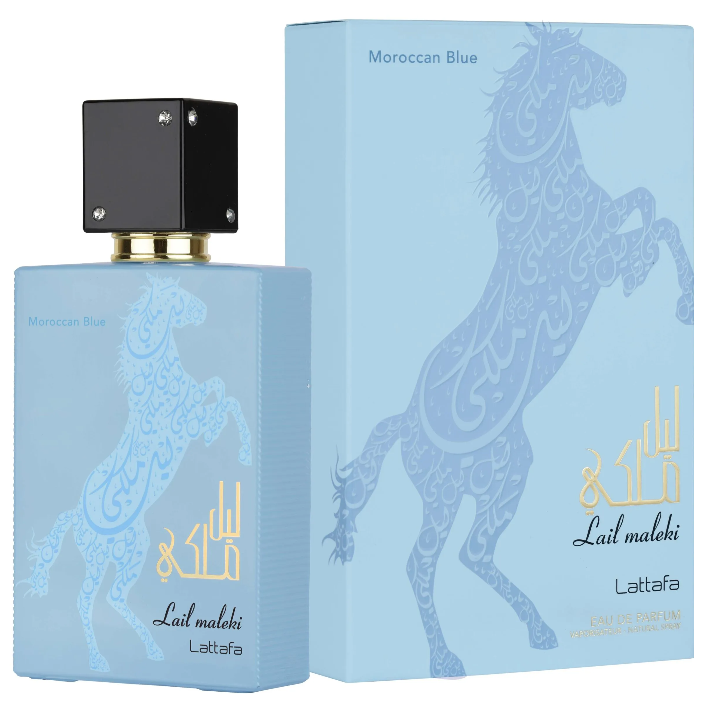 Lattafa Lail Maleki Moroccan Blue Eau de Parfum for Everyone