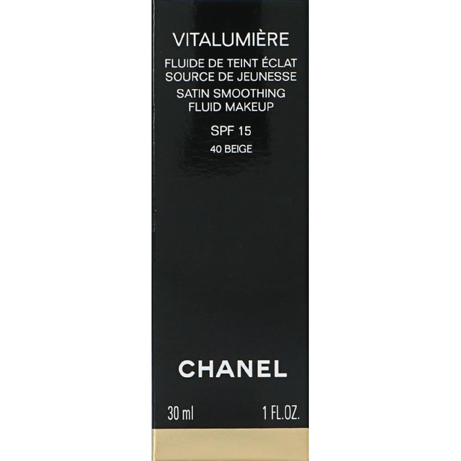 Chanel Vitalumiere Satin Smoothing Fluid Makeup for Women