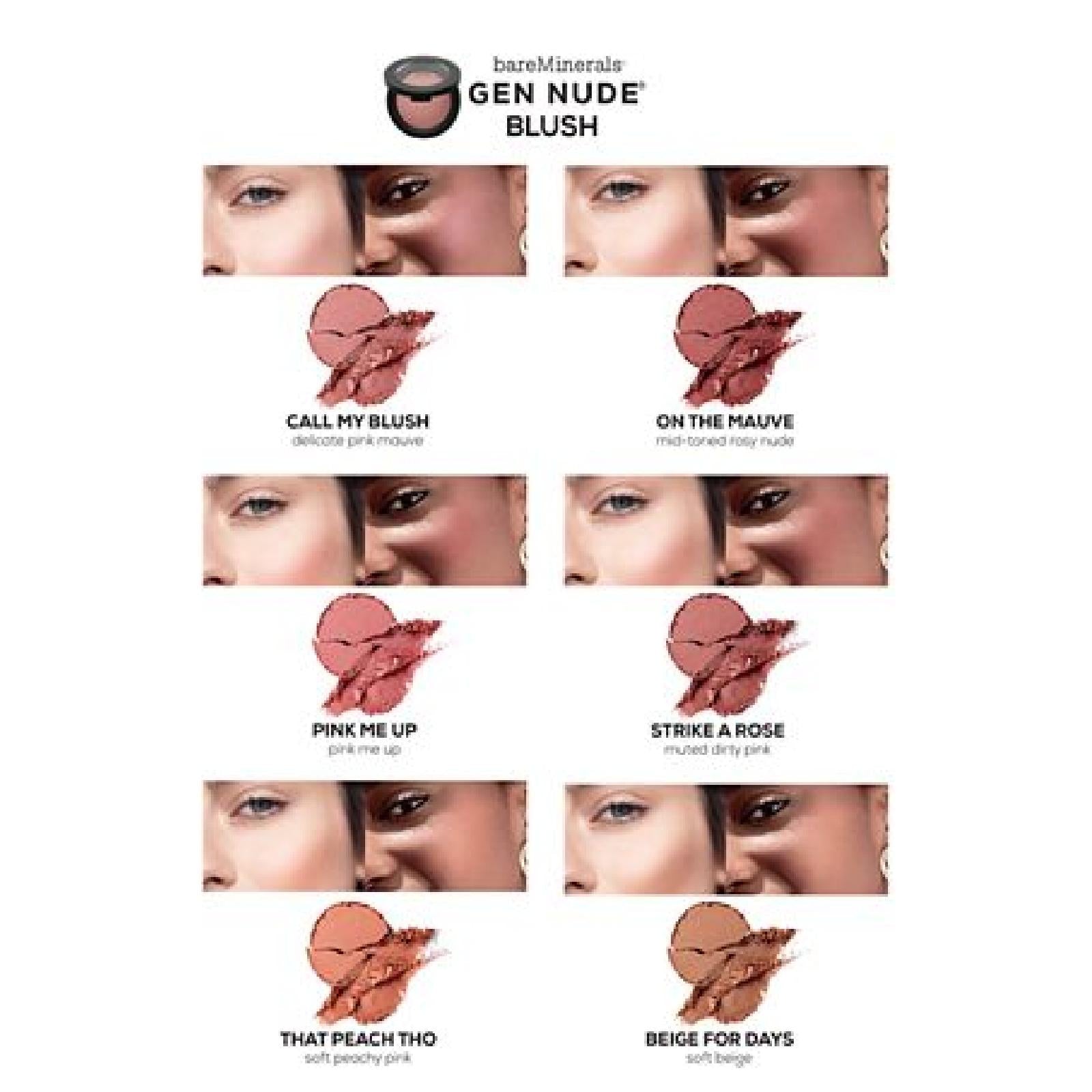 Bareminerals Gen Nude Powder Blush for Women