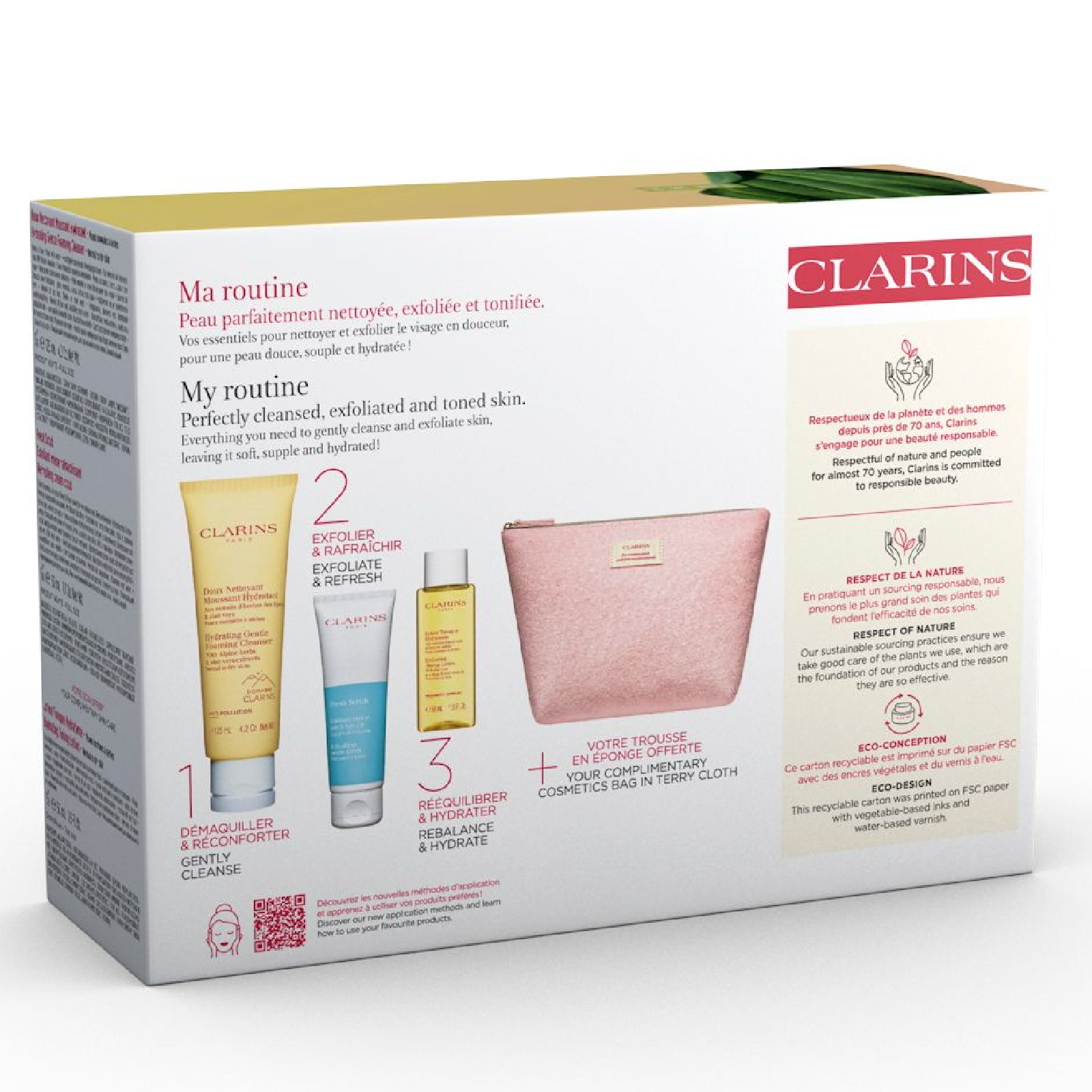 Clarins My Routine Perfectly Cleansed Gift Set