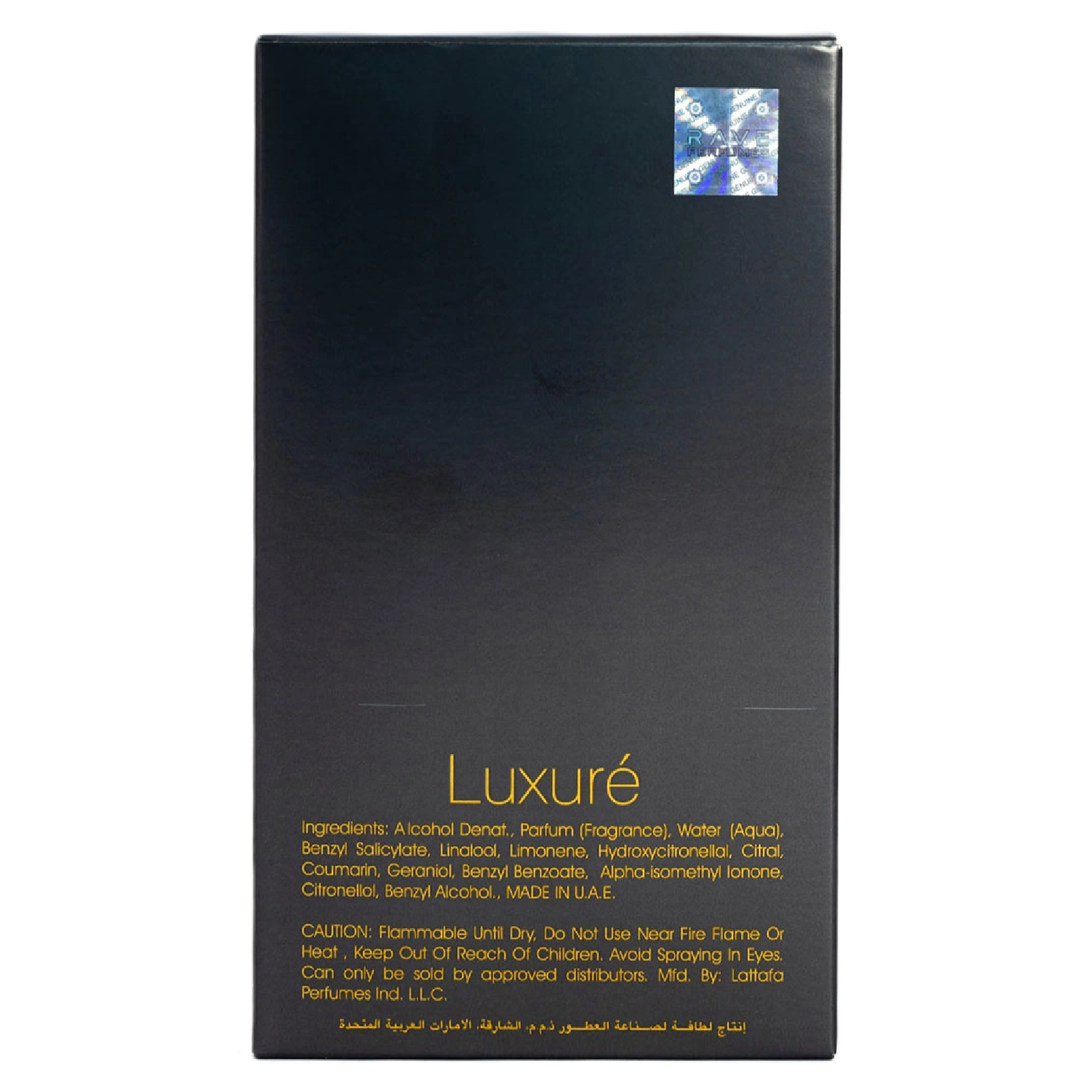 Rave Luxure Man Eau de Parfum for Men