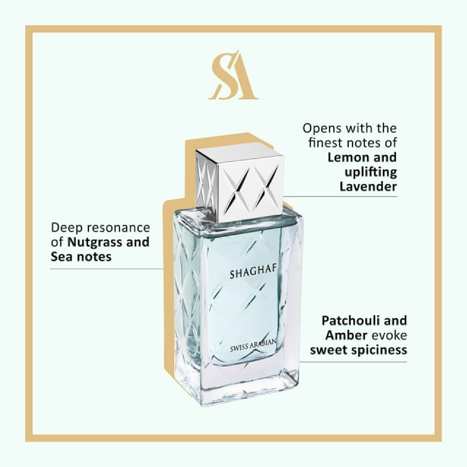 Swiss Arabian Shaghaf Eau de Parfum for Men