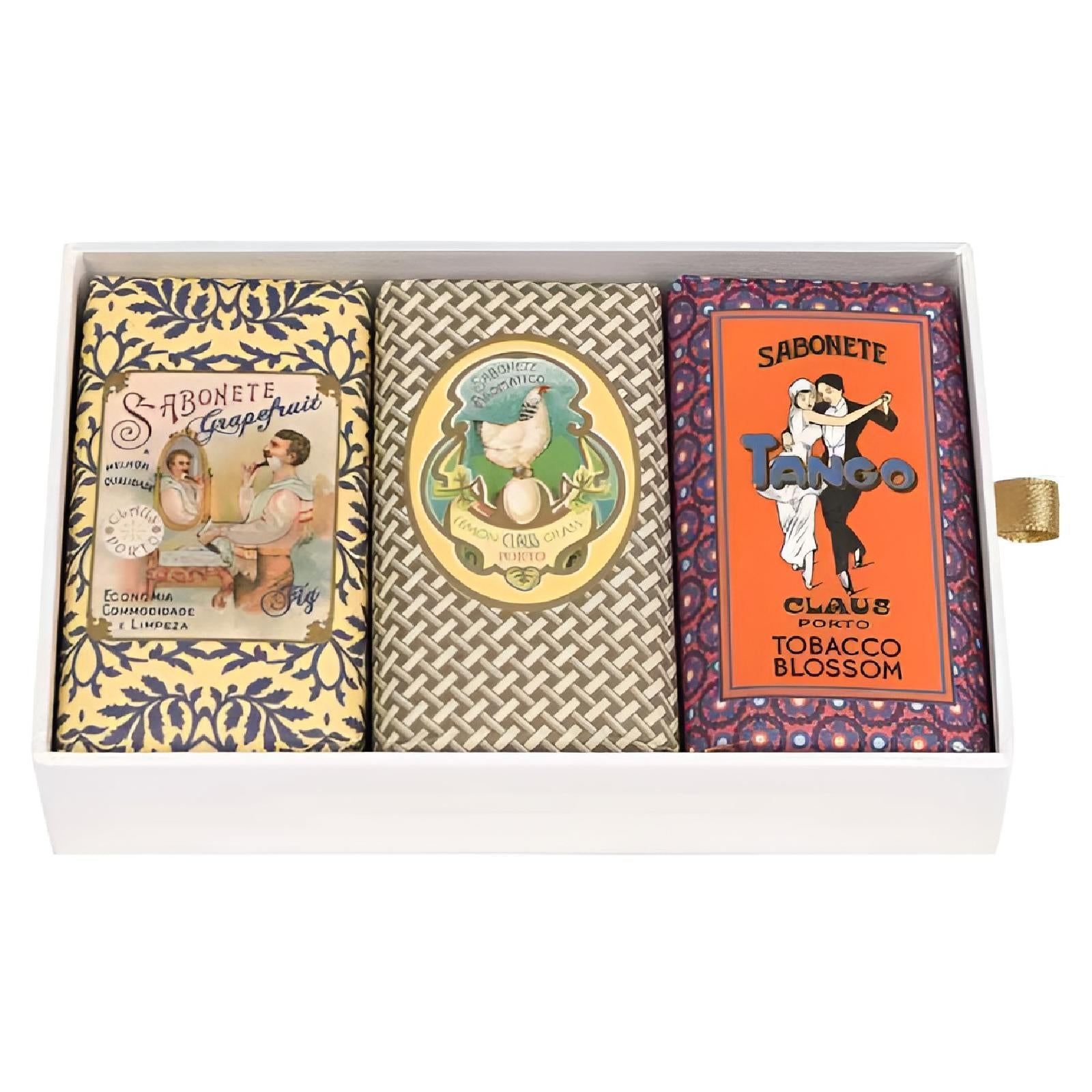 Claus Porto Classico Soap Box of 3 Gift Set