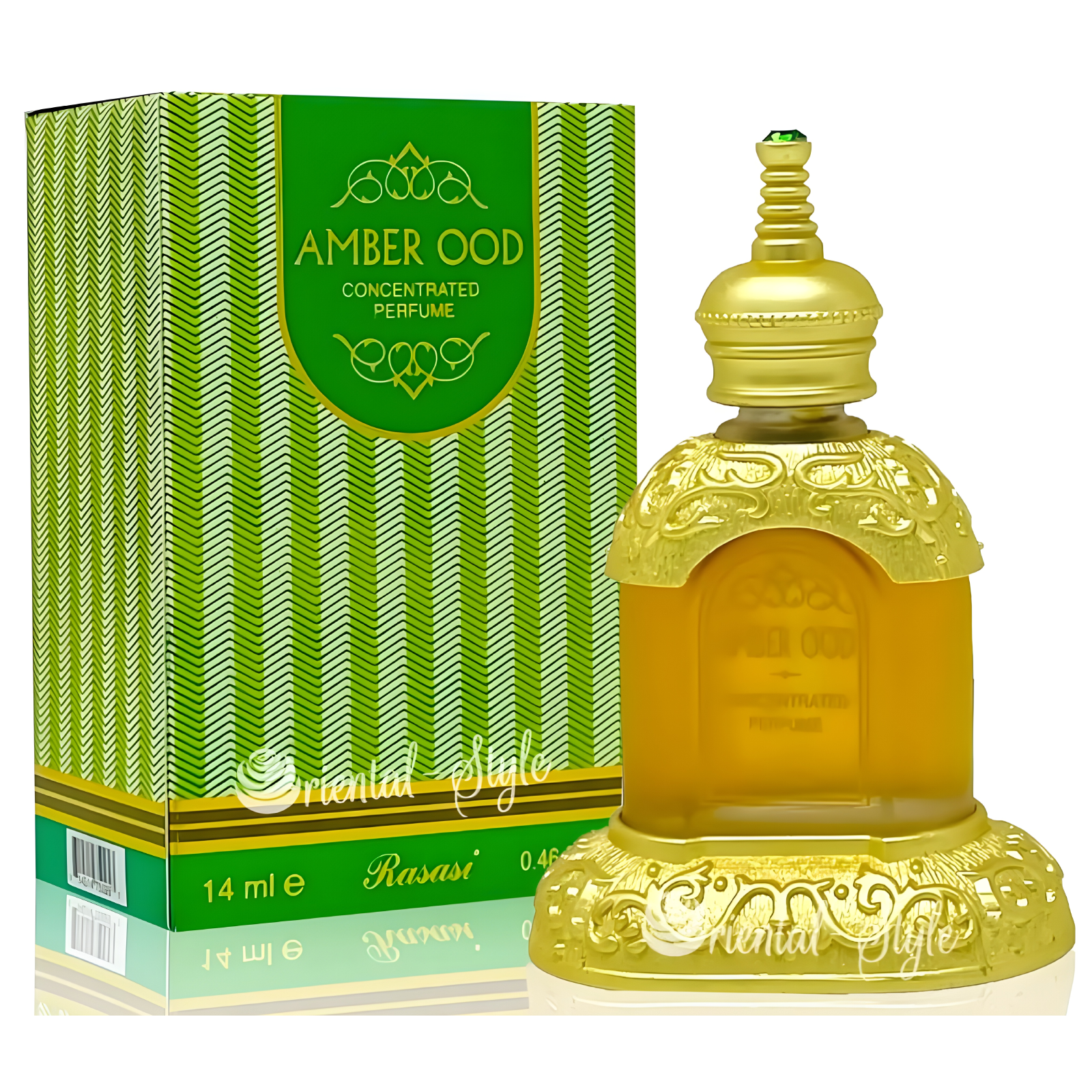 Rasasi Amber Oud Concentrated Perfume Oil for Everyone