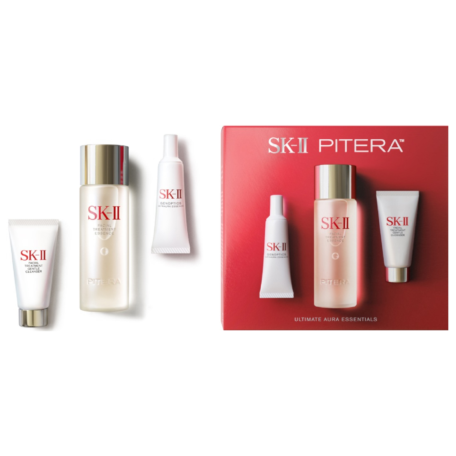 SK-II ウルトラオーラケアエッセンシャルコレクション Sk-ii Ultimate Aura Essentials Gift Set - Brighten Your Skin
