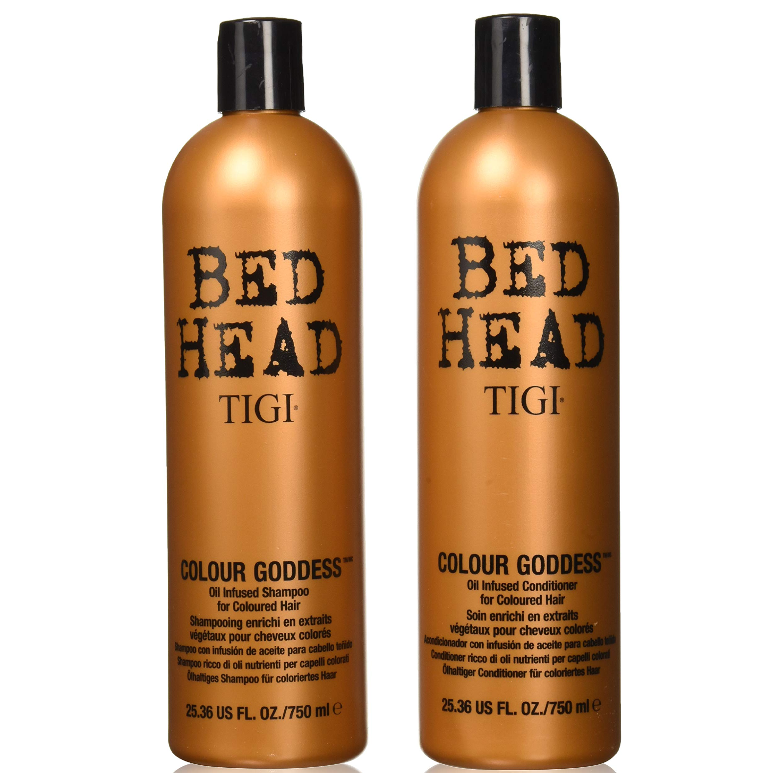 TIGI Bed Head Goddess Shampoo 400 Ml – Pflegendes Shampoo Für Farbiges Haar