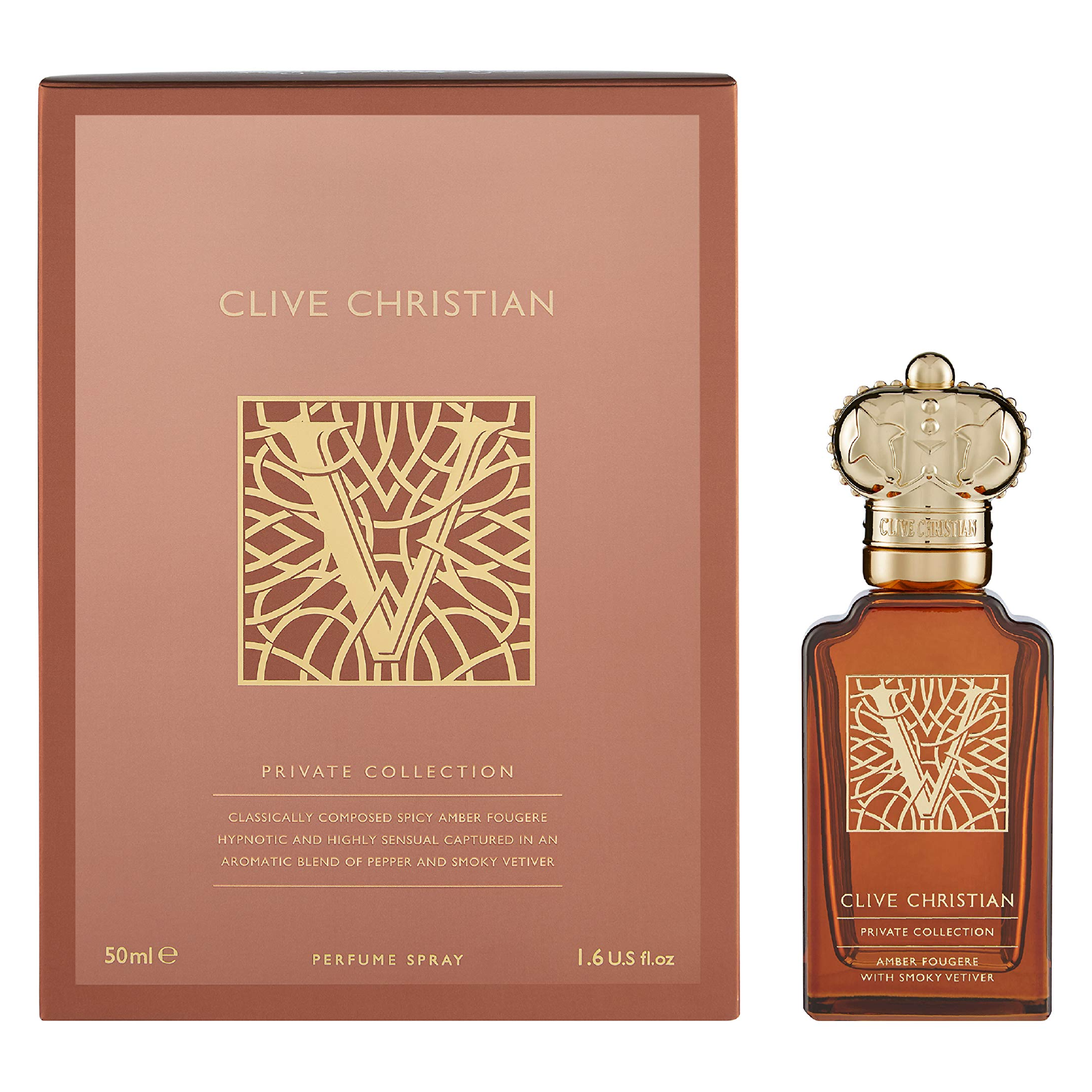 Clive Christian V Amber Fougere Private Collection Parfum for Men