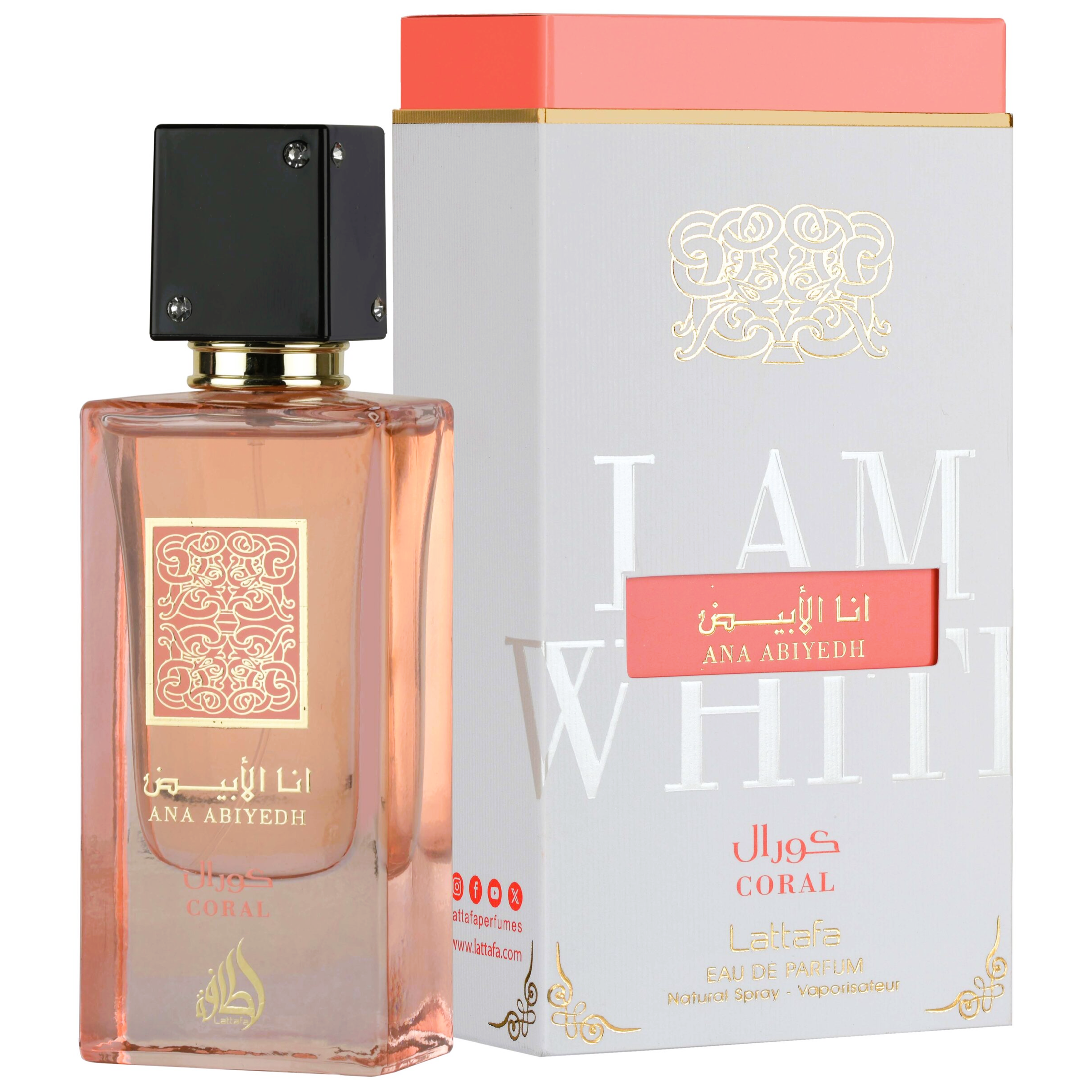 Lattafa Ana Abiyedh Coral Eau de Parfum for Everyone