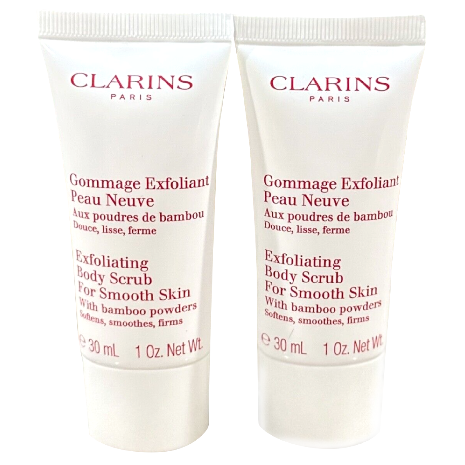 Clarins Exfoliating Body Scrub for Smooth Skin With Bamboo Powder