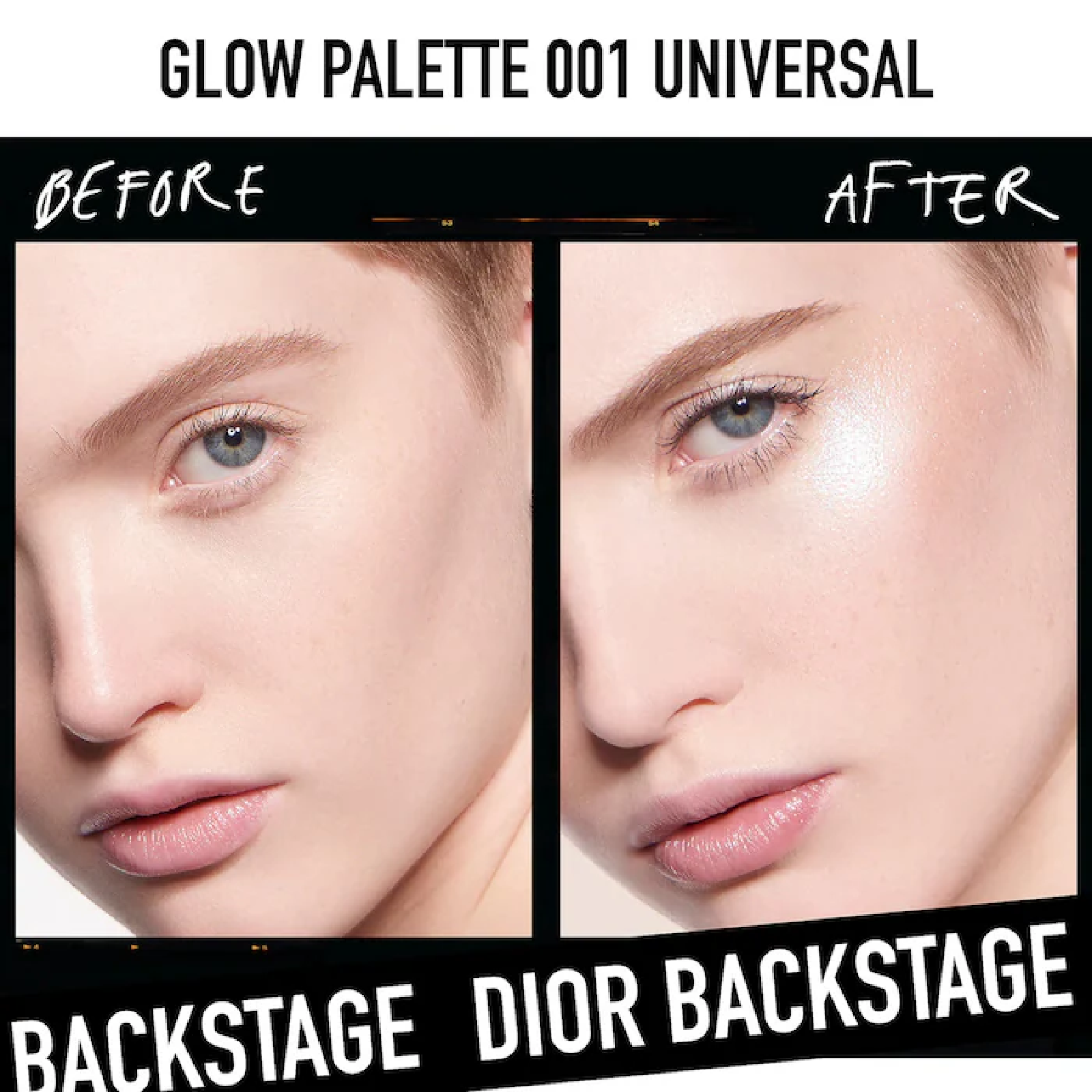 Dior Backstage Glow Face Palette Highlight and Blush