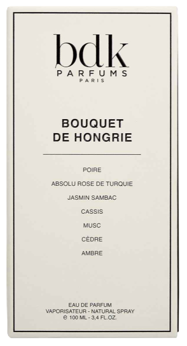 BDK Parfums Bouquet De Hongrie Eau de Parfum for Women