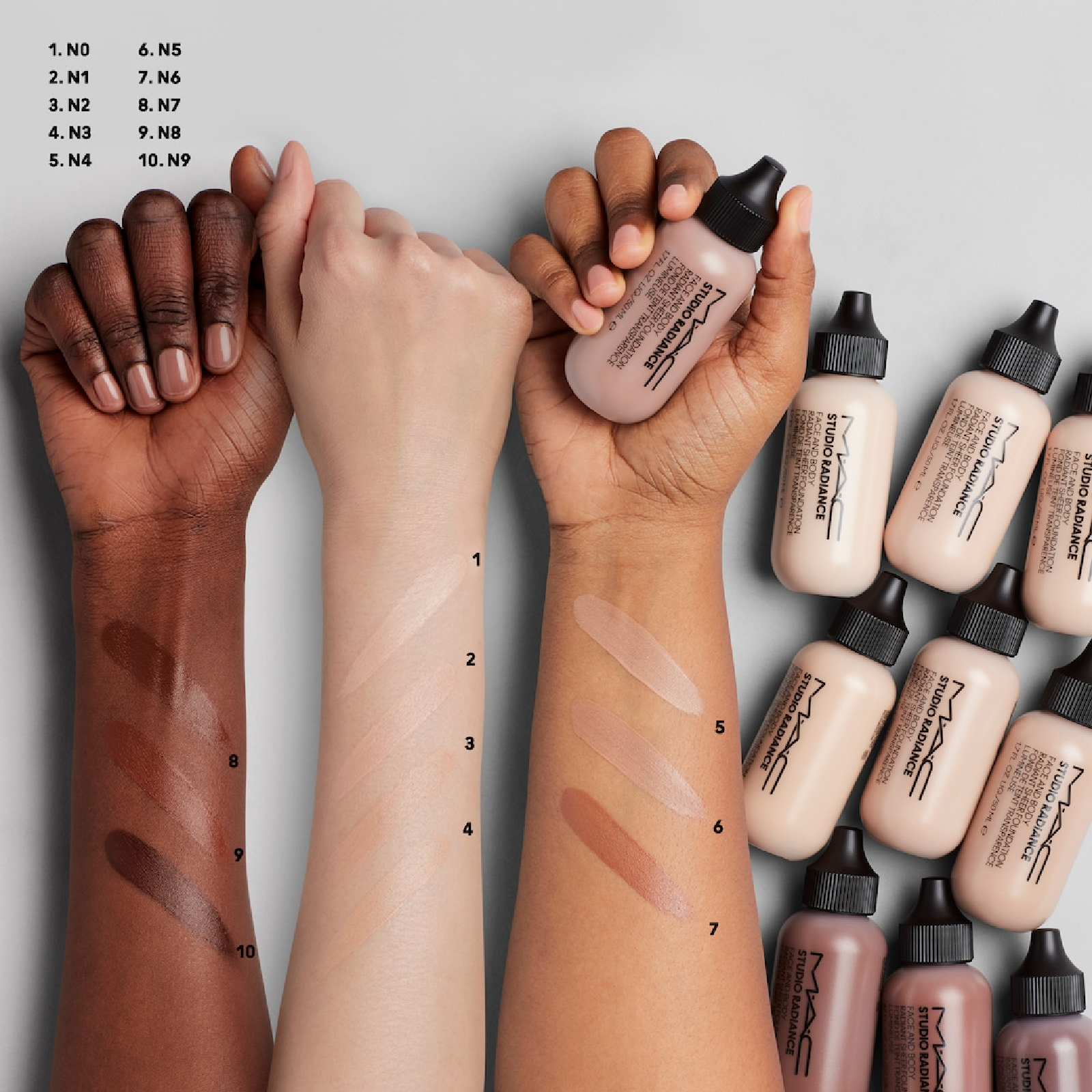 Mac Studio Radiance Face And Body Radiant Sheer Foundation