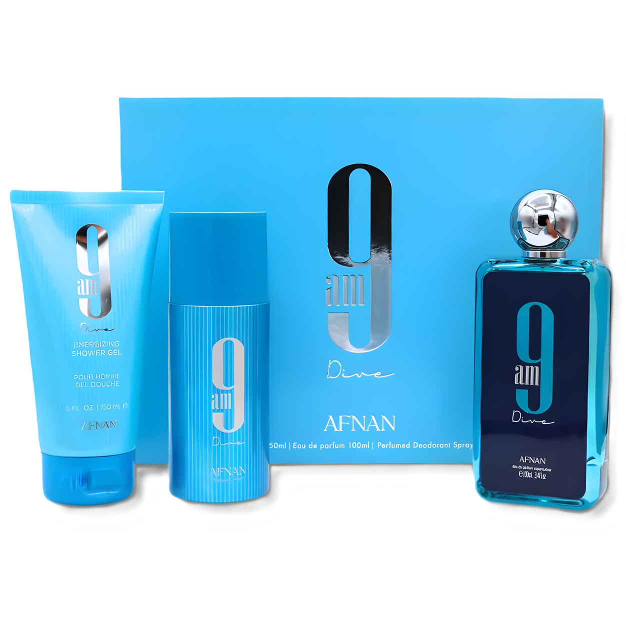 Afnan 9am Dive Gift Set for Everyone