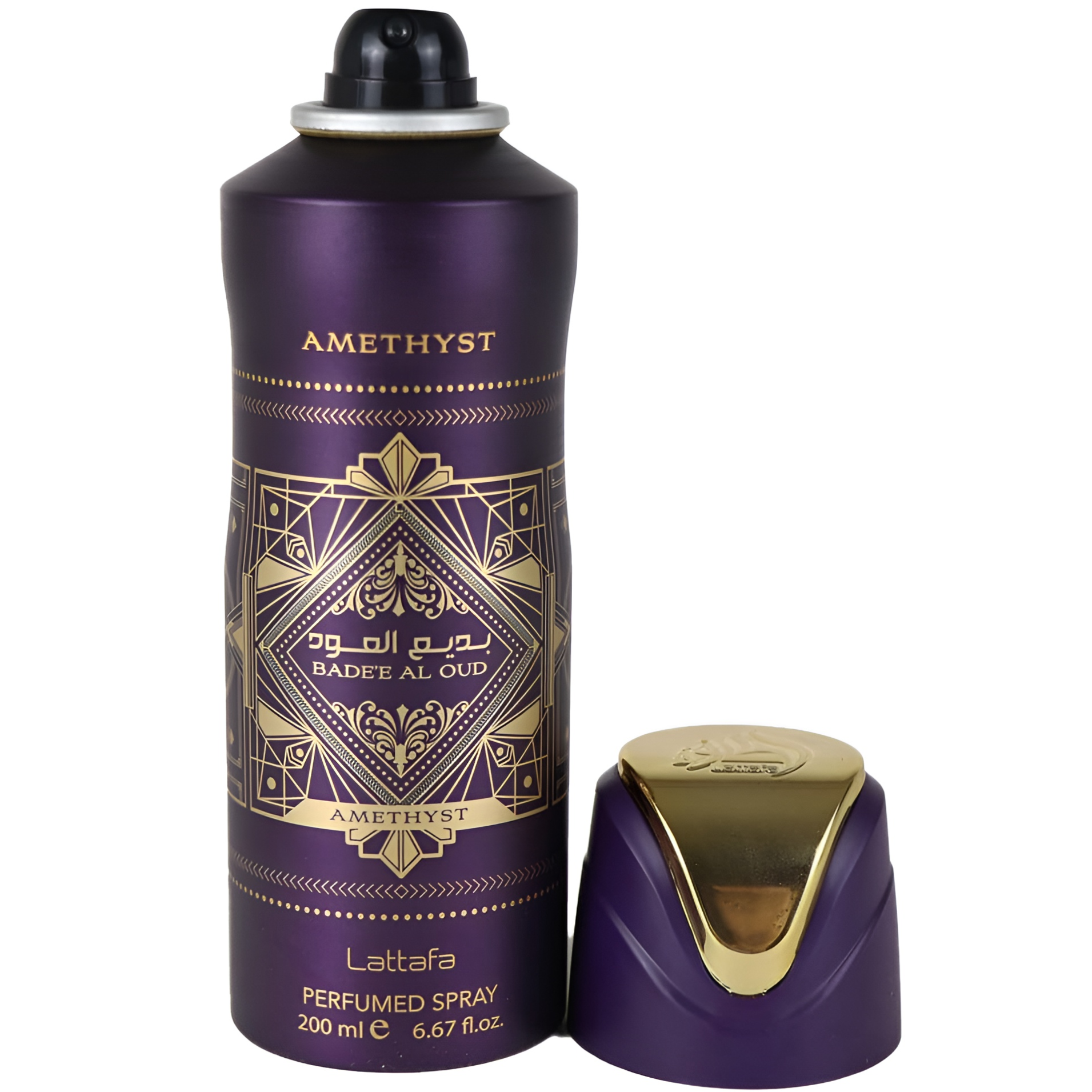 Lattafa Bade'e Al Oud Amethyst Deodorant Spray for Everyone