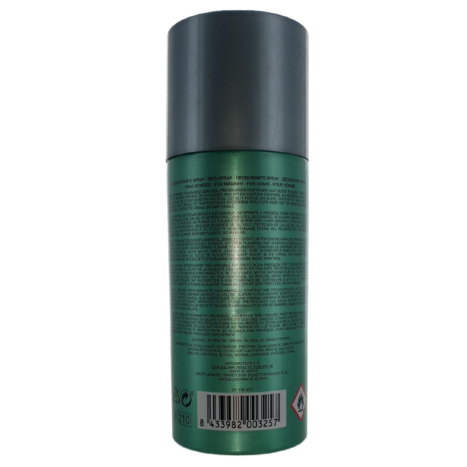 Benetton Be Strong Deodorant Spray for Men