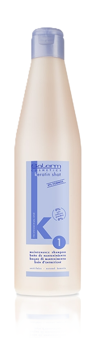 Salerm Keratin Shot Maintenance Shampoo 1