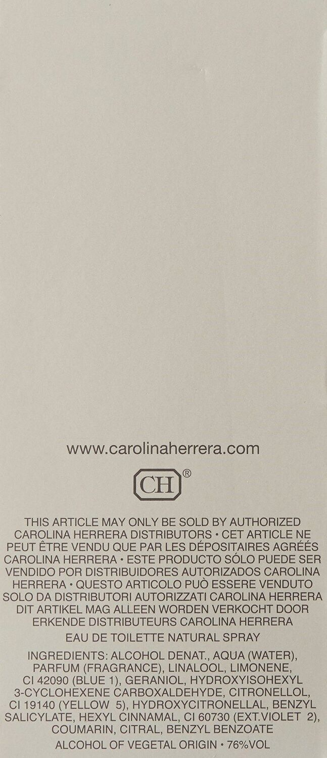 Carolina Herrera 212 Eau de Toilette for Men