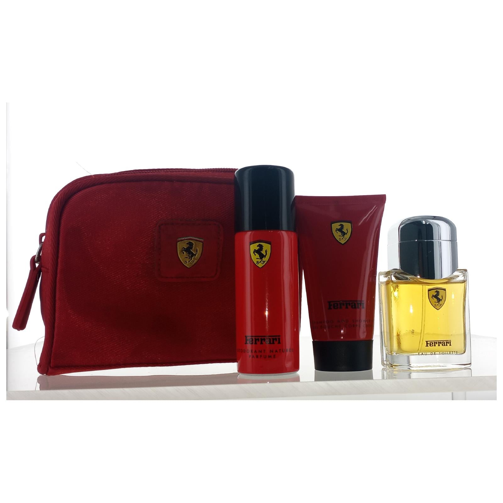 Ferrari 香水 3本セット Ferrari Red Gift Set for Men - Fresh Citrus Fragrance