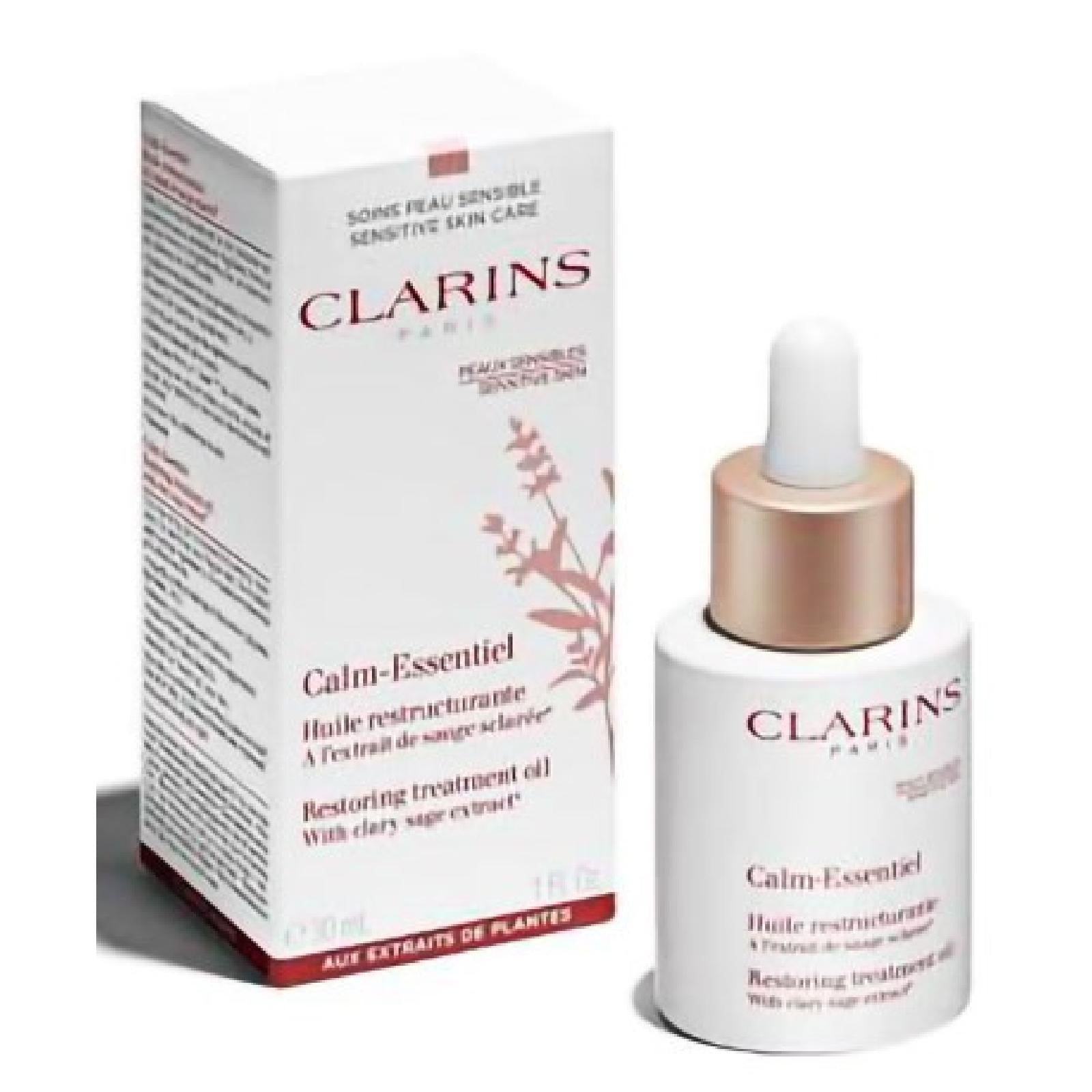 Clarins Calm Essentiel Restoring Treatment Oil for Women