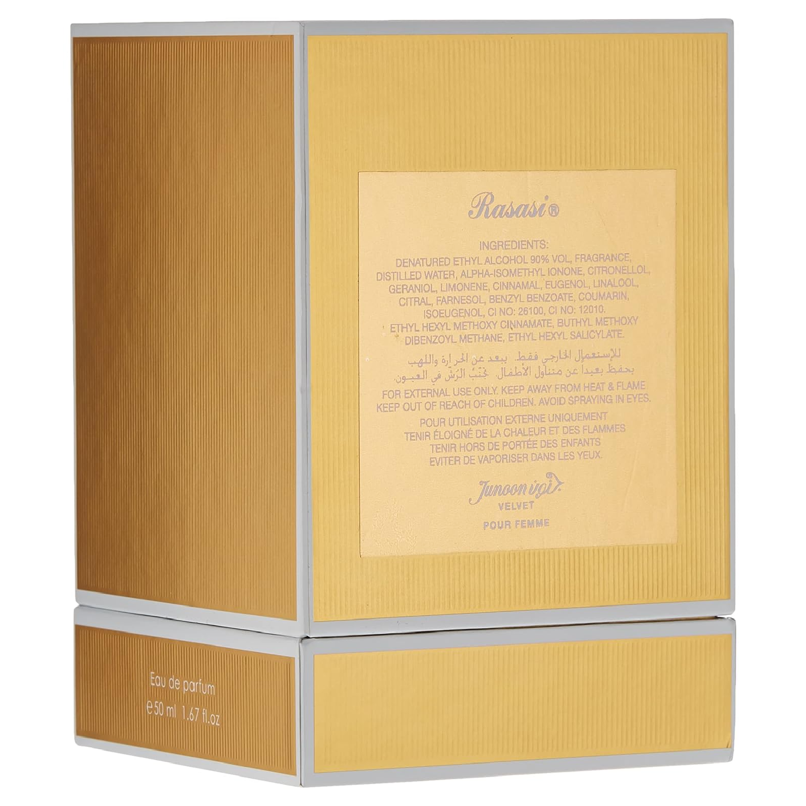 Rasasi Junoon Velvet Eau de Parfum for Women